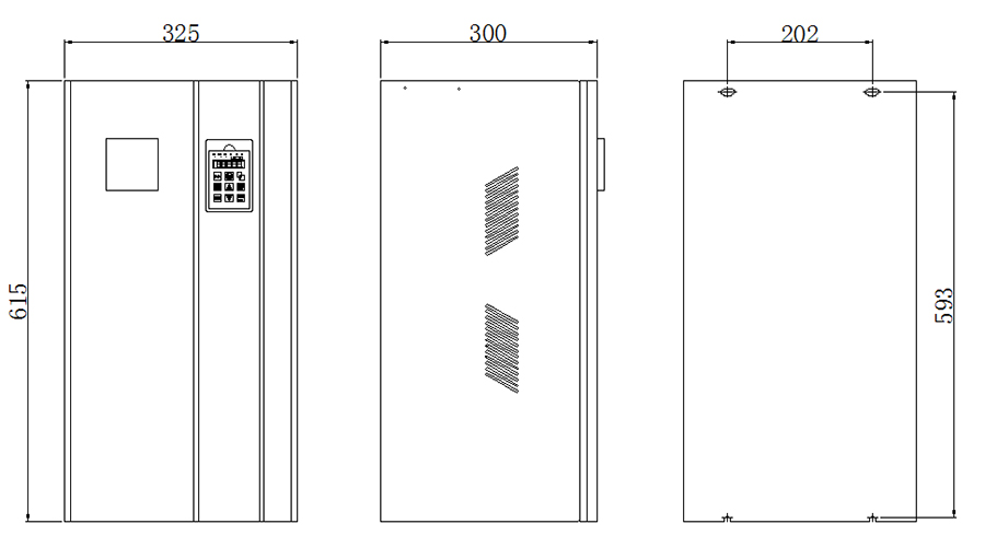 40-80kW Induction Heating Power Supply (Wall Mounted)